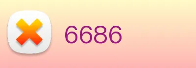 6686 logo